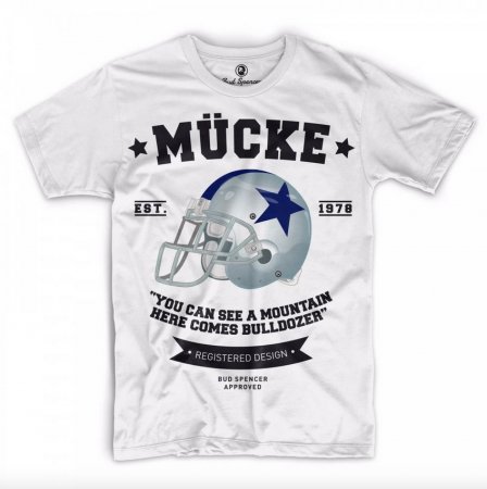 Mücke / Bulldozer - T-Shirt - Bud Spencer® Weiss