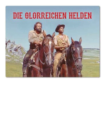 Kult-Magnet Bud Spencer Terence Hill Die glorreichen Helden